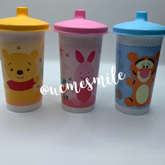 Tupperware Disney Winnie the Pooh & Friends Sippy Cups - Picture 2 of 6